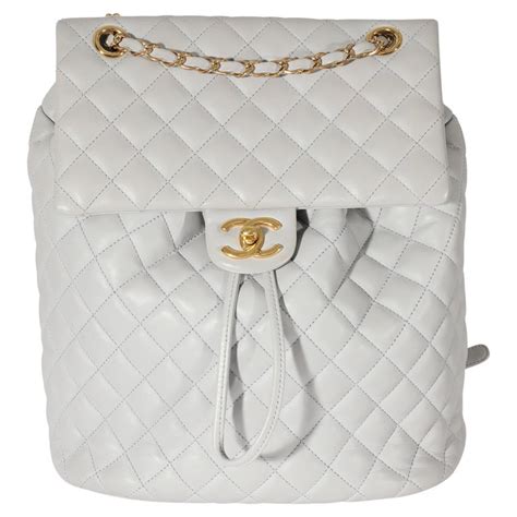 chanel urban spirit backpack gray|Chanel gabrielle backpack beige.